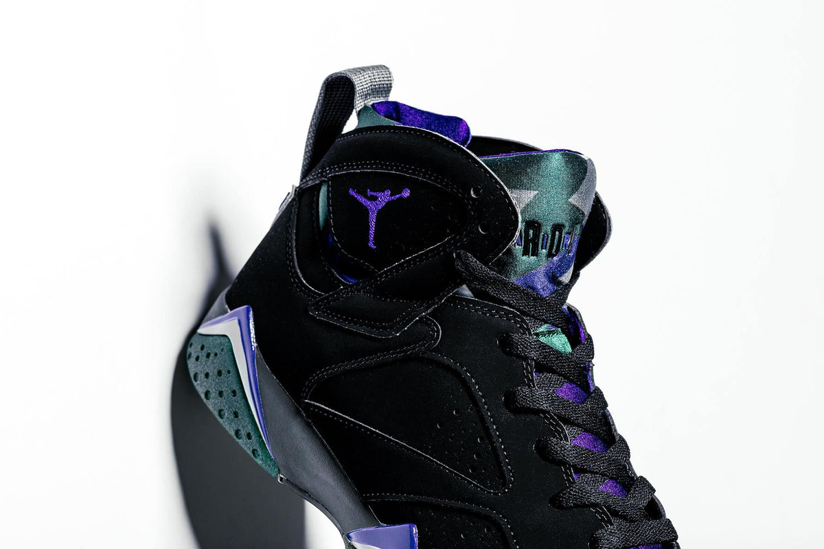 Air VII Retro (GS) "Ray Allen" - Black/Field Purple/Dark Steel Grey