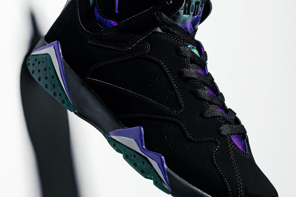 Air VII Retro (GS) "Ray Allen" - Black/Field Purple/Dark Steel Grey