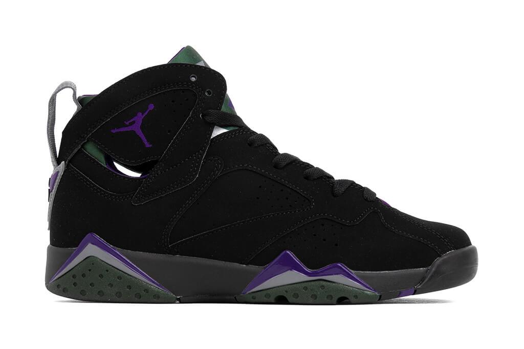 Air VII Retro (GS) "Ray Allen" - Black/Field Purple/Dark Steel Grey
