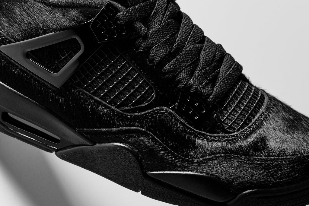 Women's Retro 4 - Black
