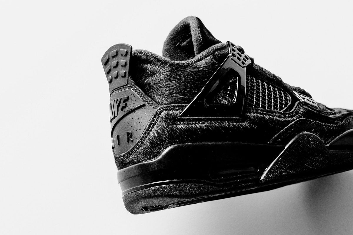 Women's Retro 4 - Black