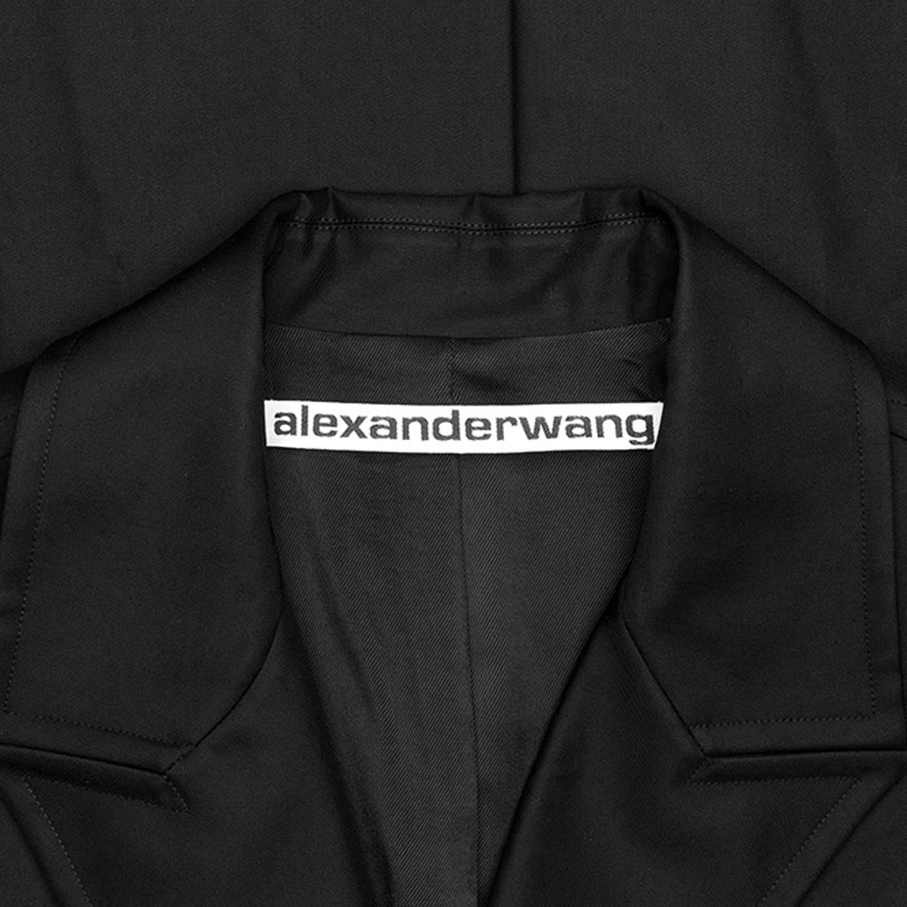 Compact Cotton Trench - Black