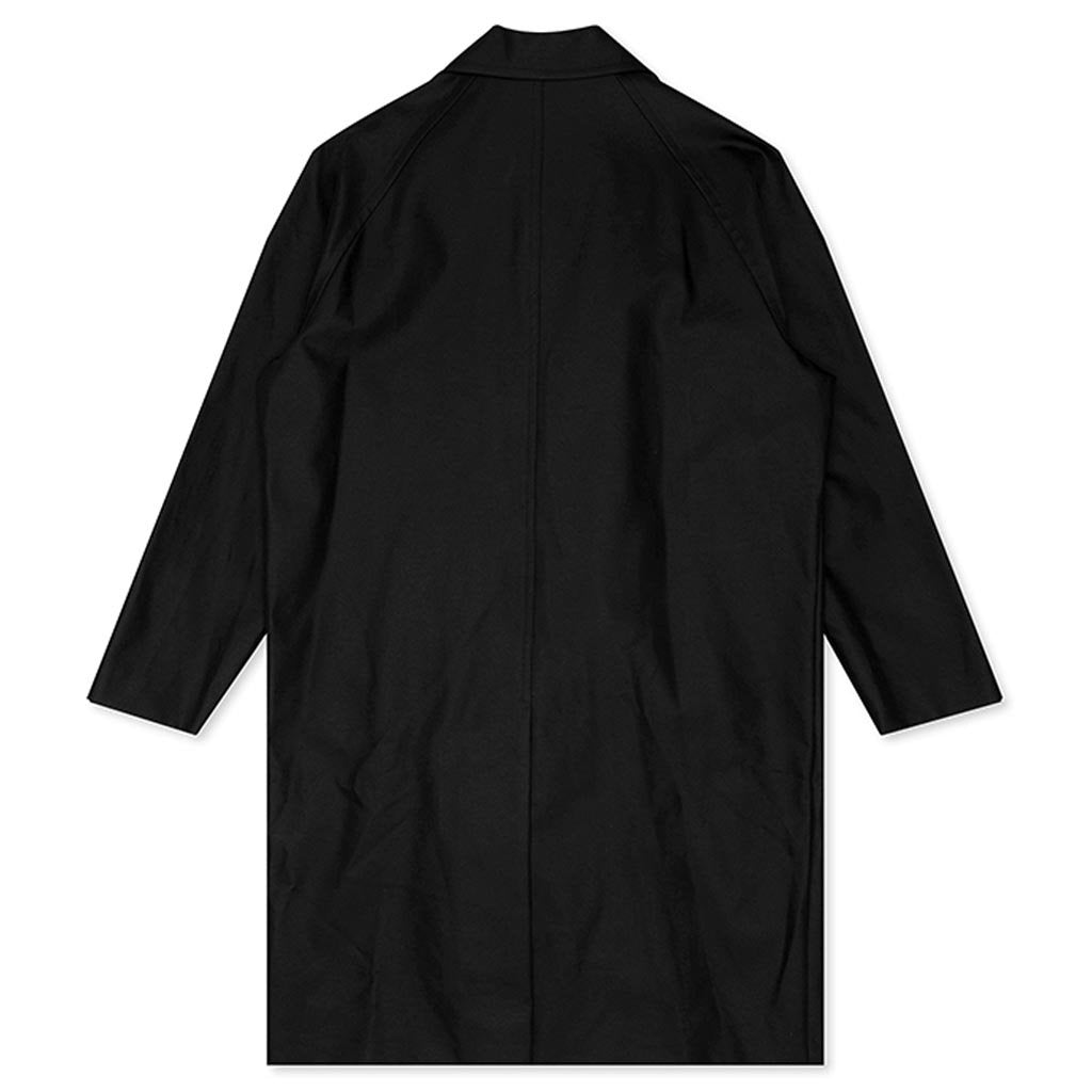 Compact Cotton Trench - Black