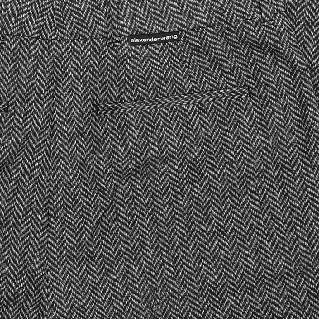 Tweed Printed Spandex - Grey