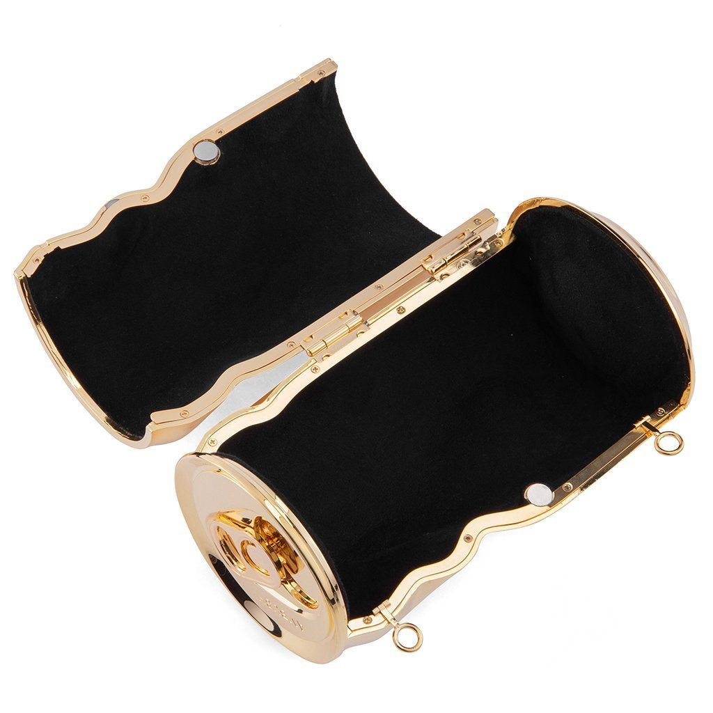Can Clutch Strap - Gold