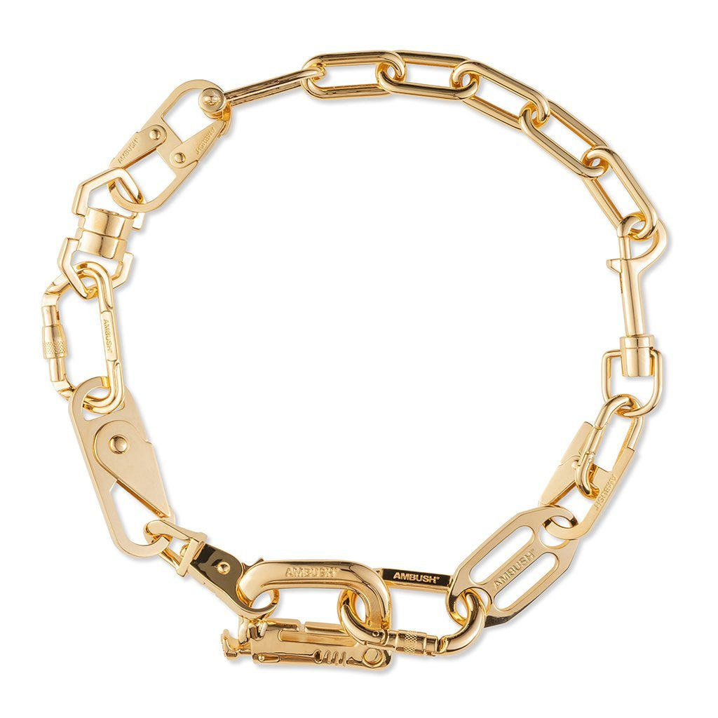Carabiner 1 Necklace - Gold