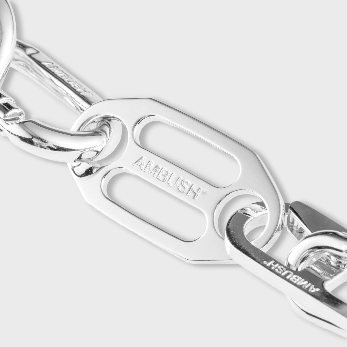 Carabiner 1 Necklace - Silver