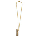 Logo Lighter Case Necklace L - Gold