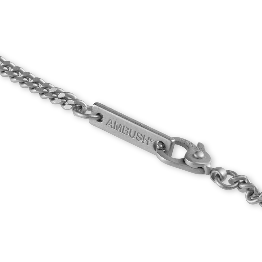 Logo Lighter Case Necklace L - Silver