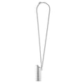 Logo Lighter Case Necklace L - Silver