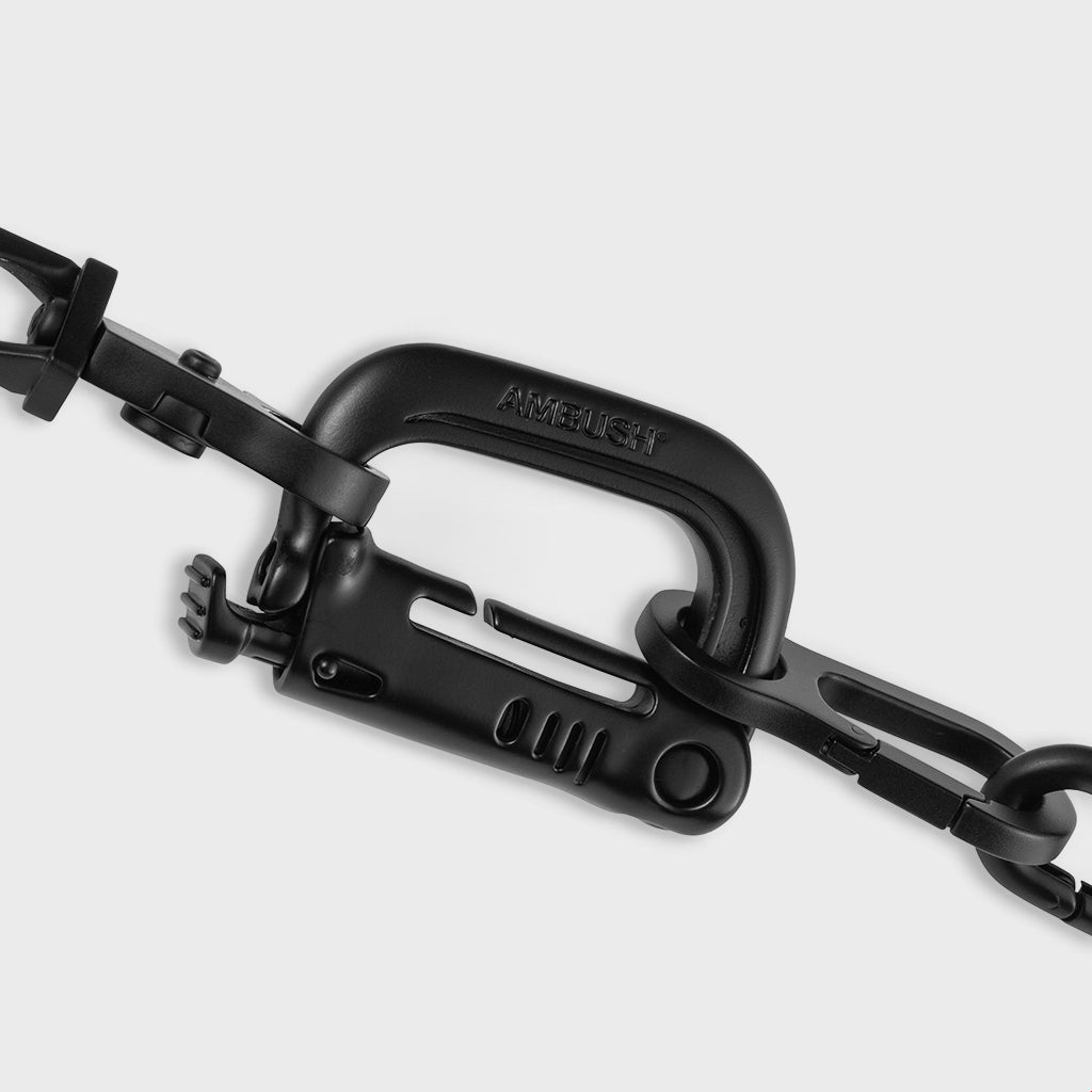 Multi Carabiner Bracelet - Black