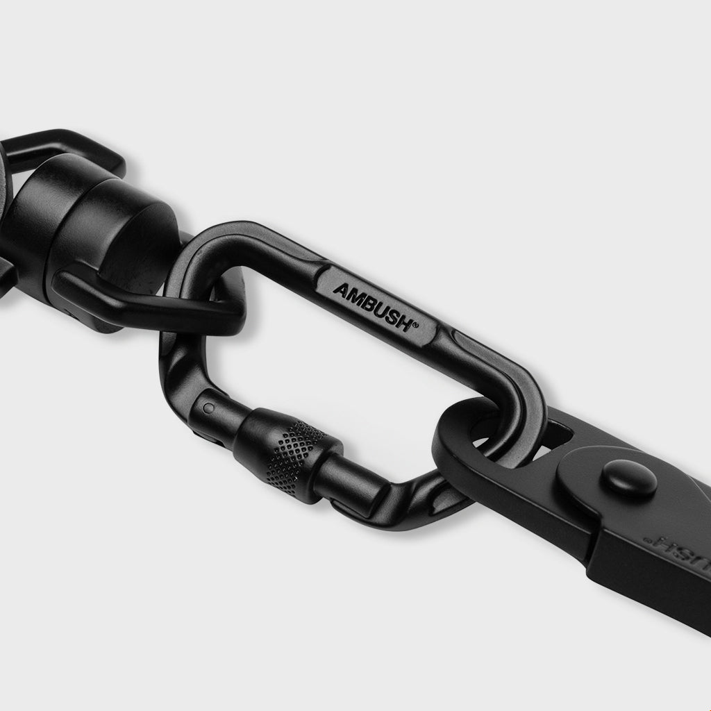 Multi Carabiner Necklace - Black