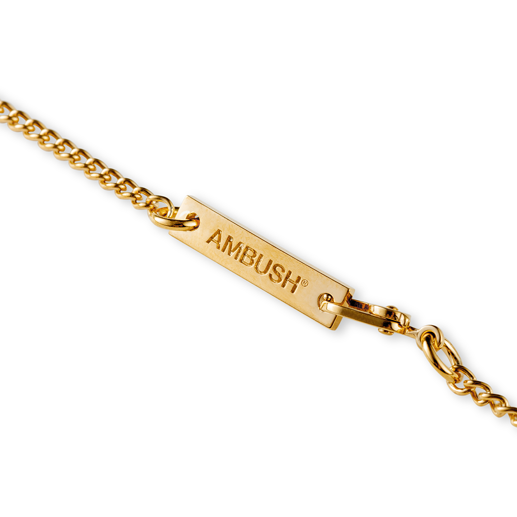 Pill Charm Necklace - Gold