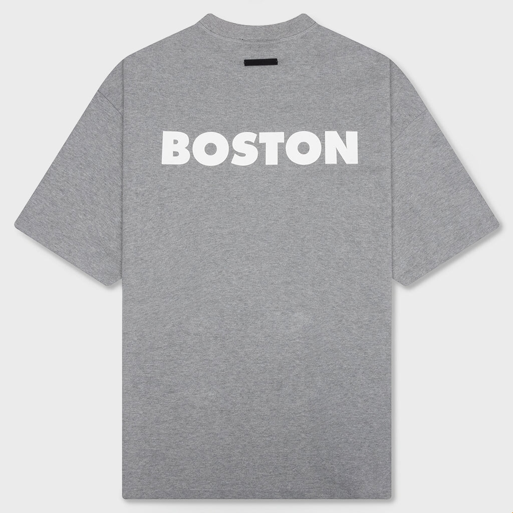 Celtics 90's Tee - Concrete Heather