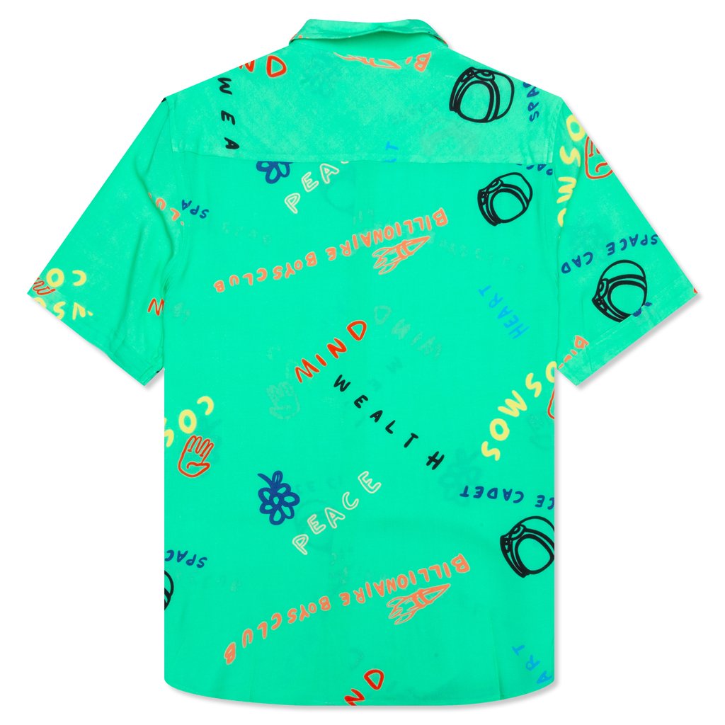 BB Cadet S/S Woven - Spring Bud