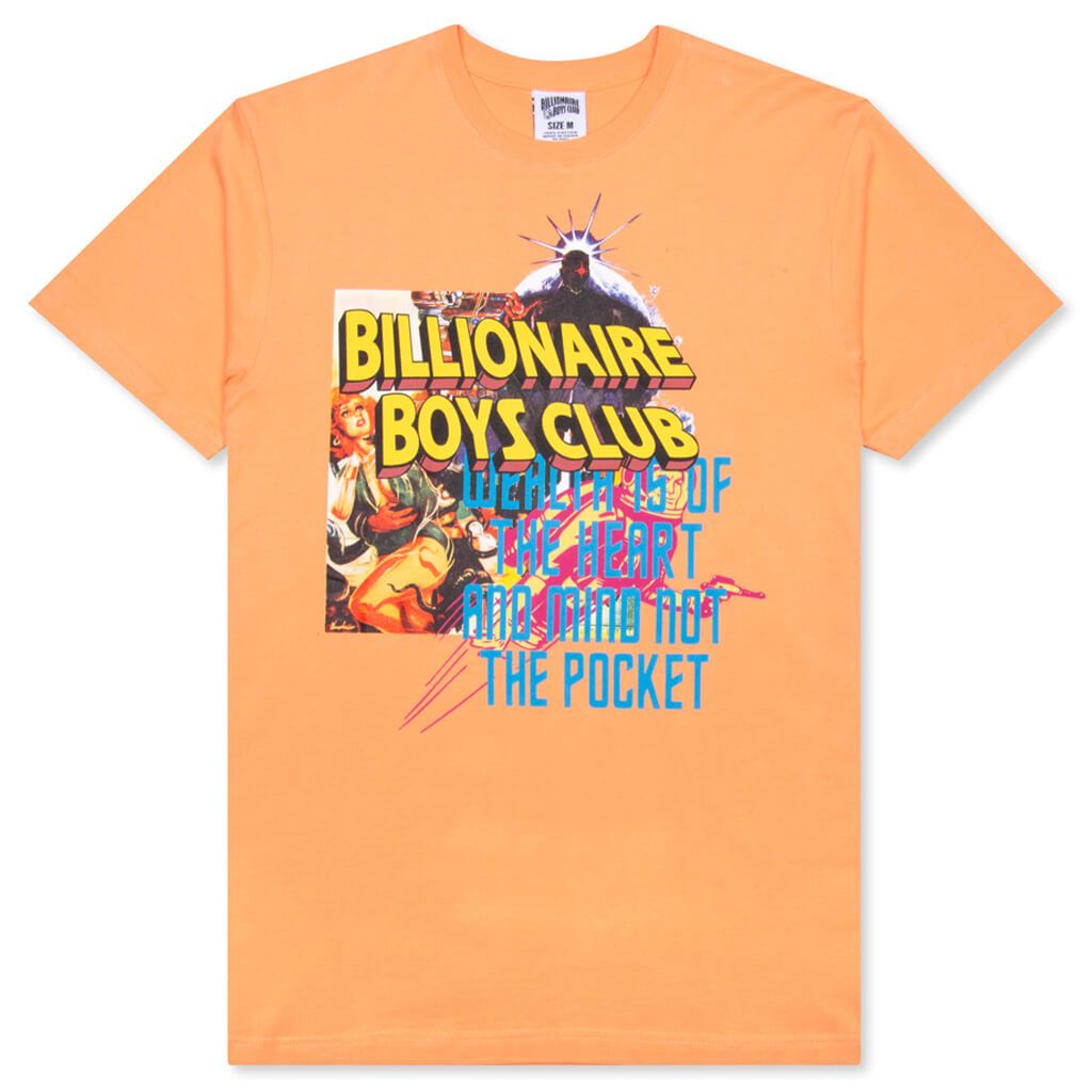 BB Collage S/S Tee - Peach Cobber