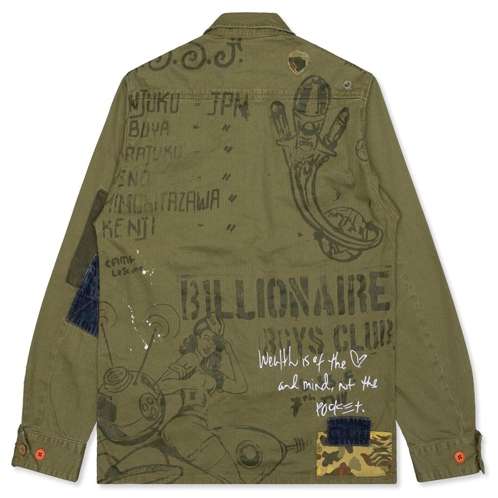BB Fatigued Jacket - Loden Green