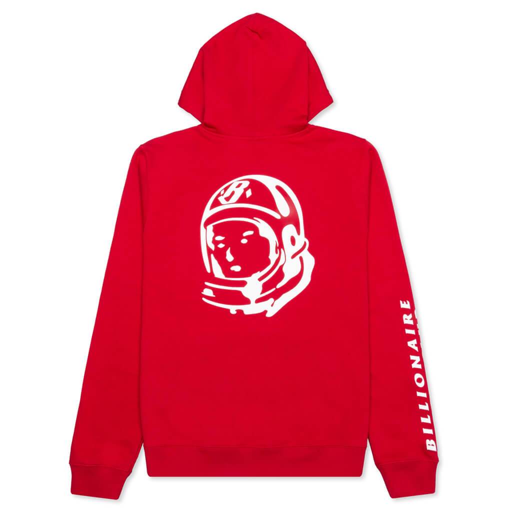 BB Letters Hoodie - Crimson