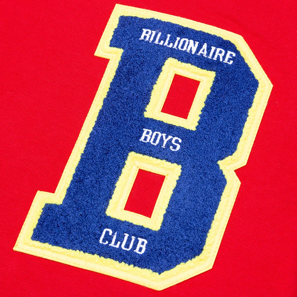 BB Letters Hoodie - Crimson