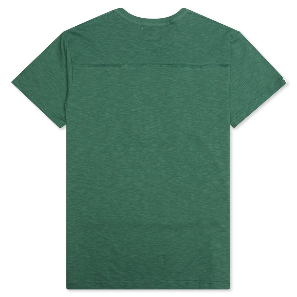 BB Patched S/S Knit - Smoke Pine