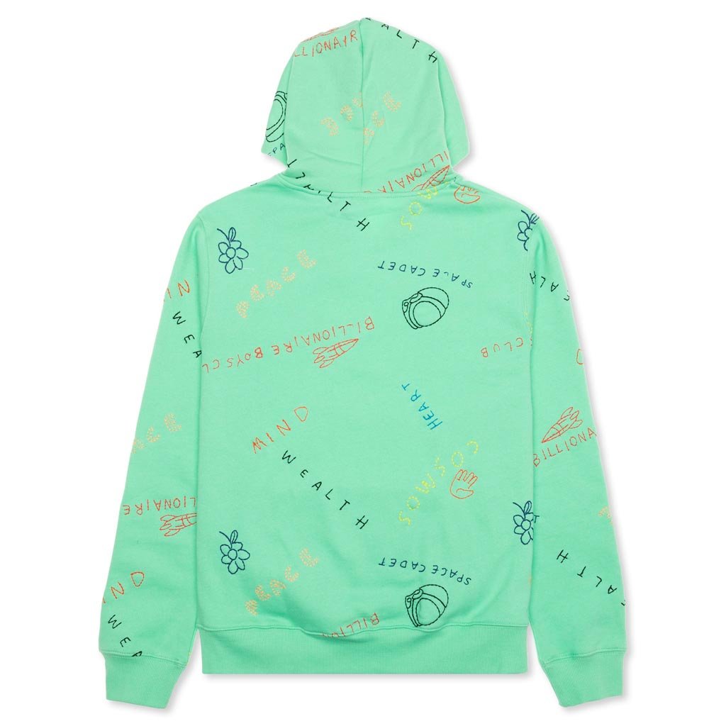 BB Scribble Hoodie - Spring Bud