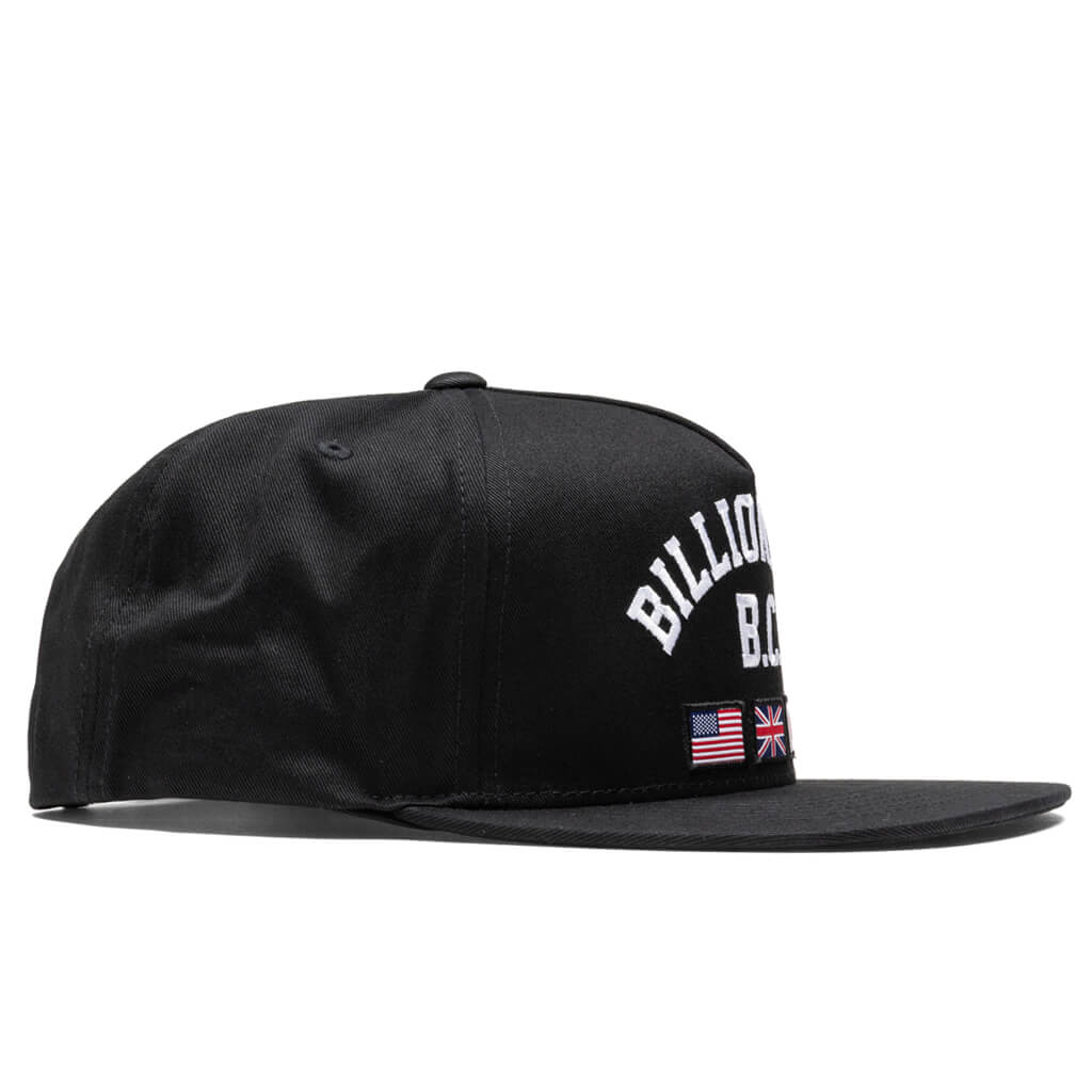 BC Snapback Hat - Black