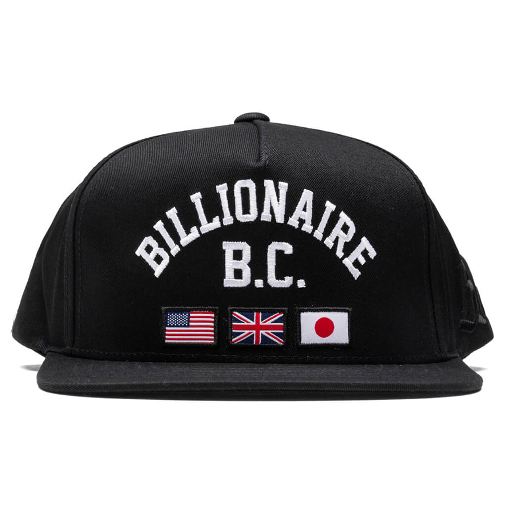 BC Snapback Hat - Black