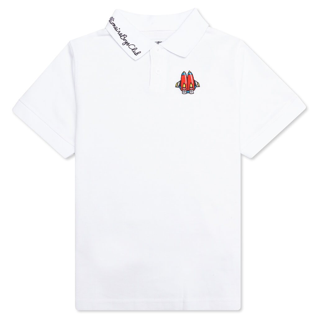 Kid's BB Copilot Polo - White