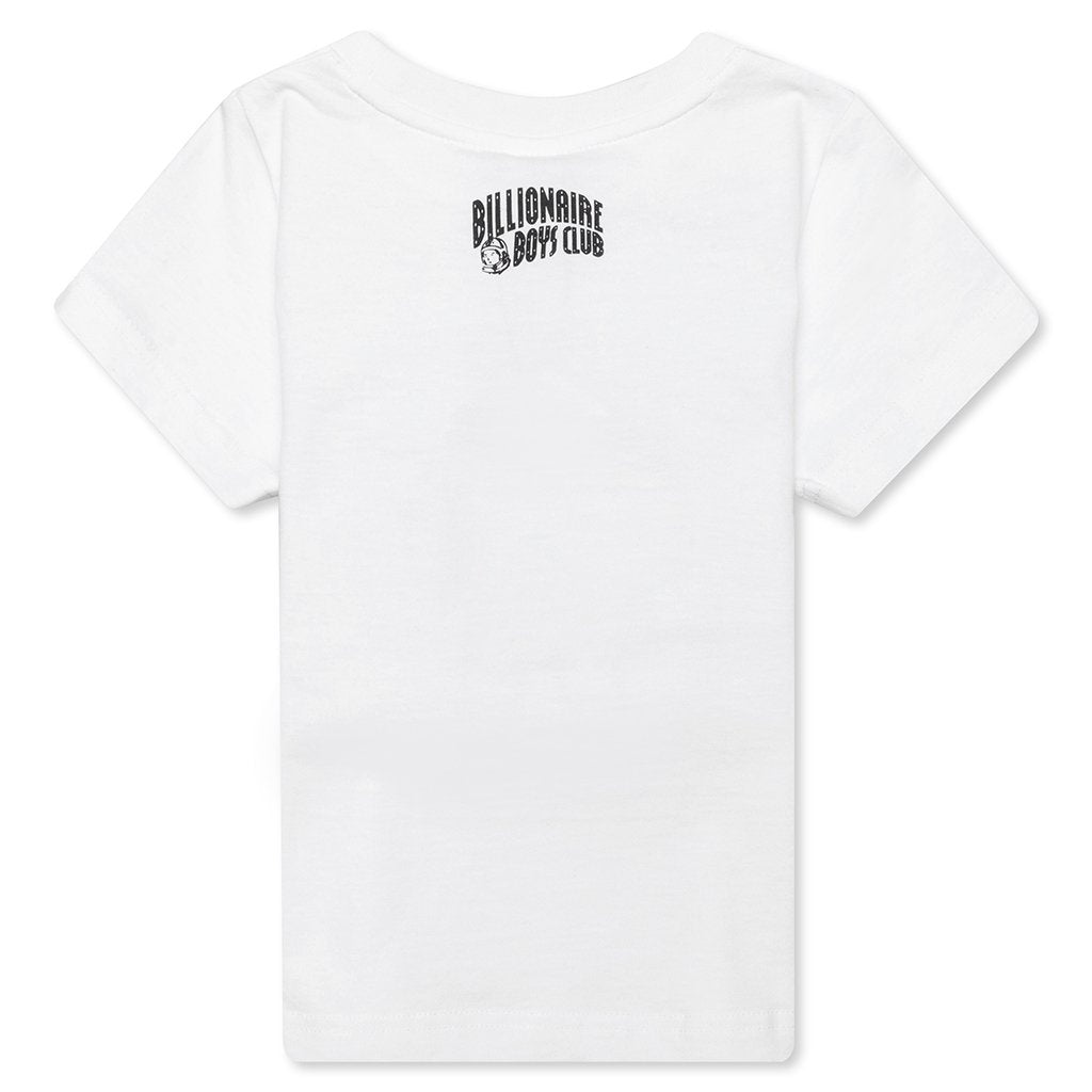 Kid's BB First Class S/S Knit Tee - White