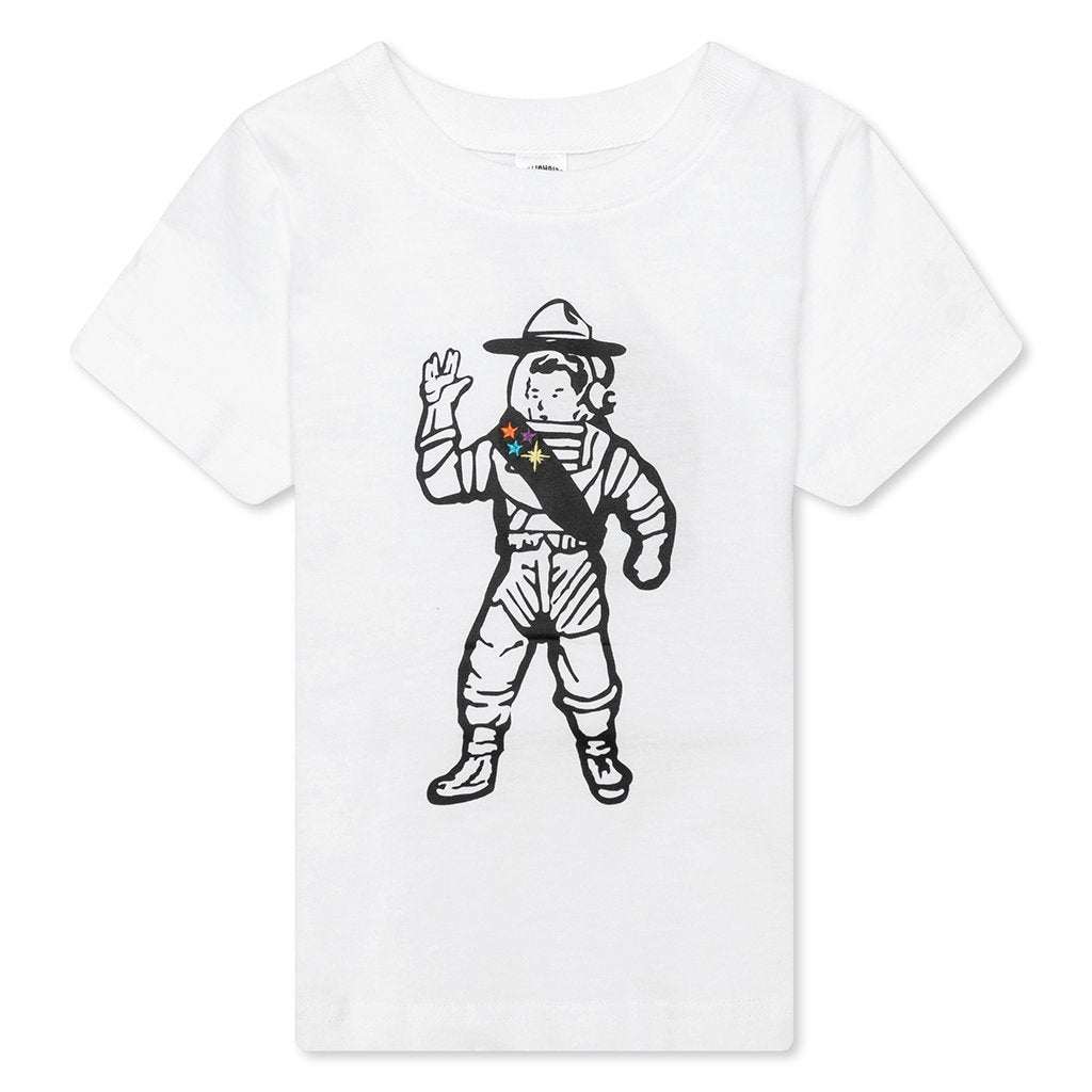 Kid's BB First Class S/S Knit Tee - White