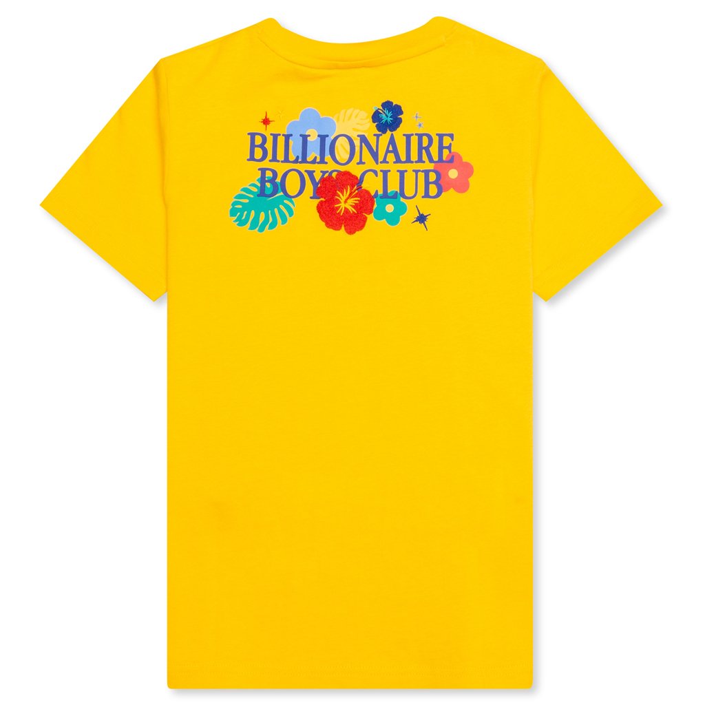 Kid's BB Hibiscus SS Knit - Solar Power