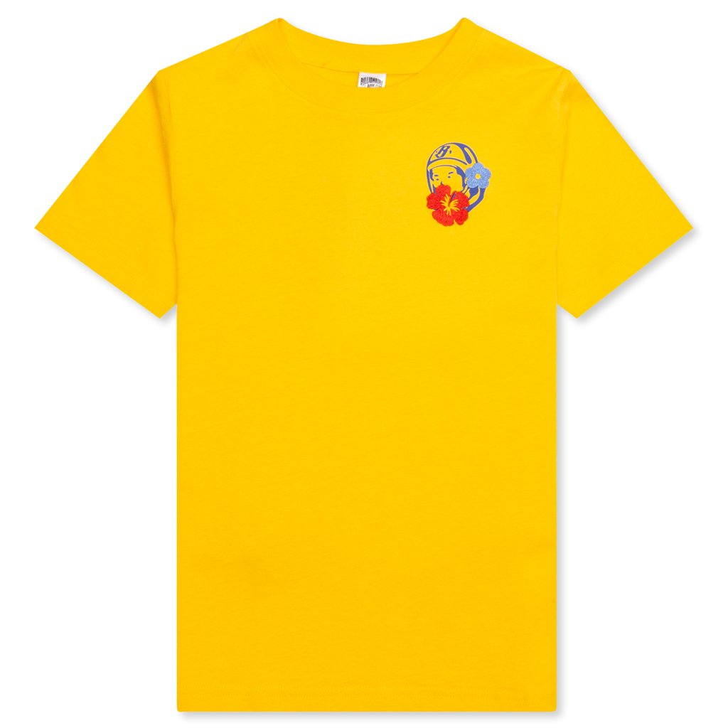 Kid's BB Hibiscus SS Knit - Solar Power