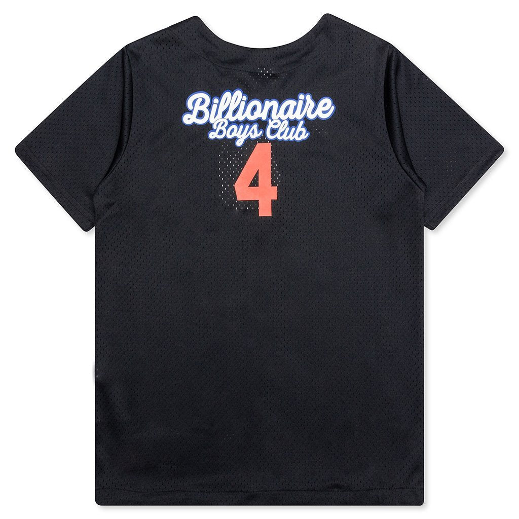 Kid's BB Home Base S/S Jersey - Black