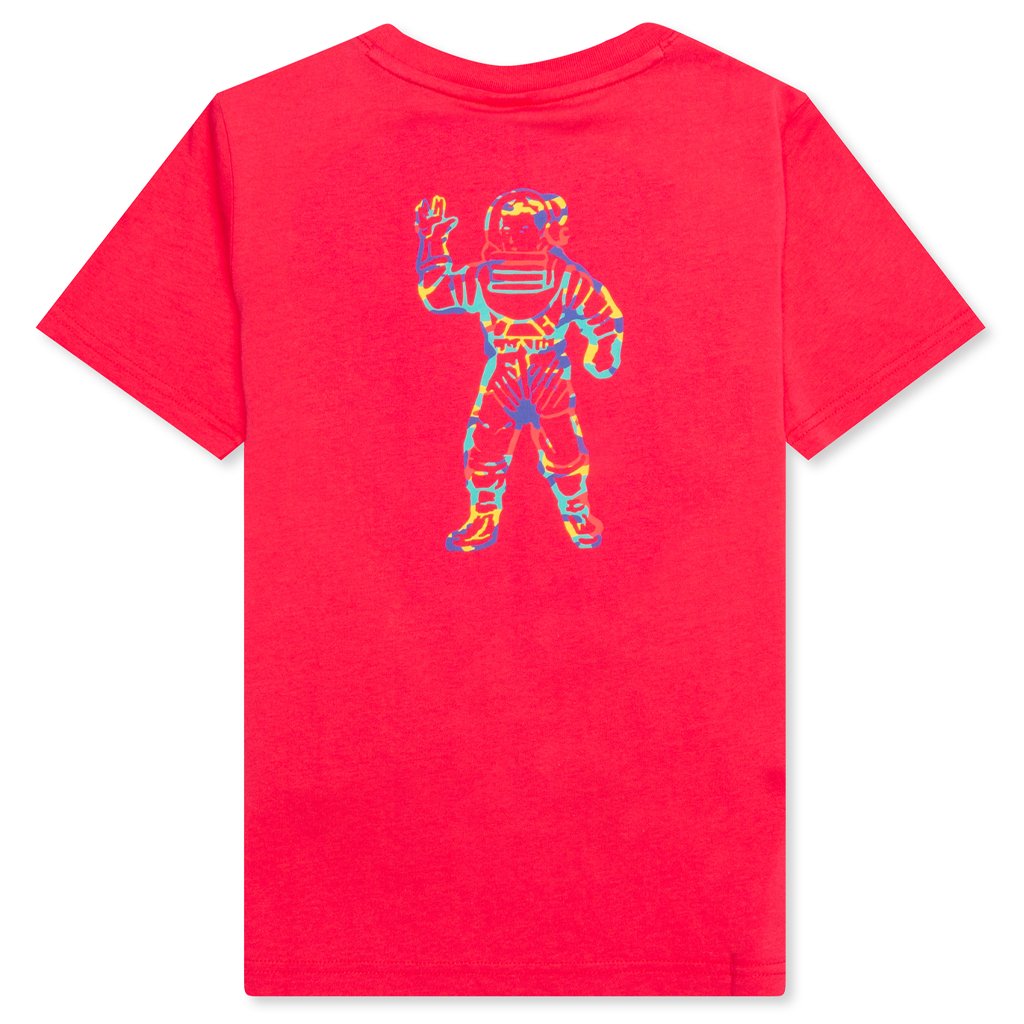 Kid's BB Pocket Arch S/S Knit - Teaberry