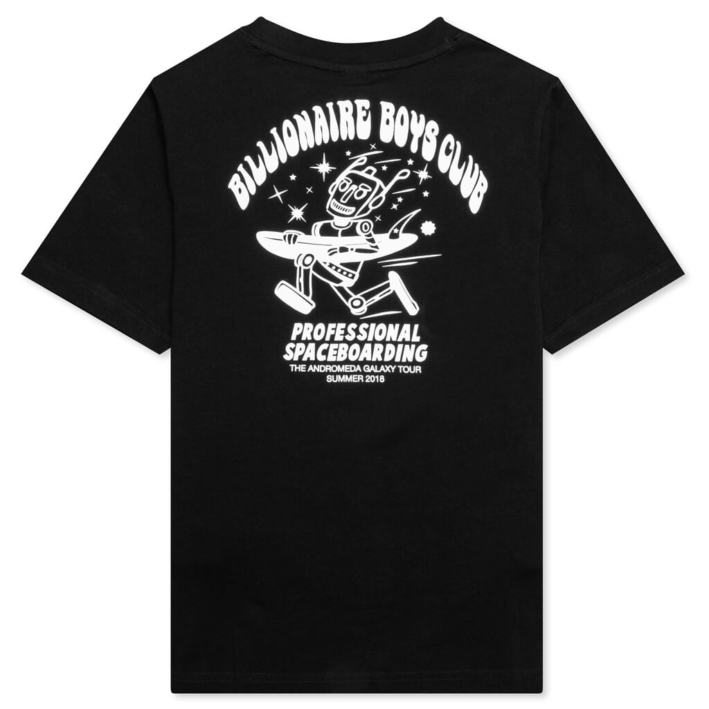 Kid's BB Spaceboarding S/S Tee - Black
