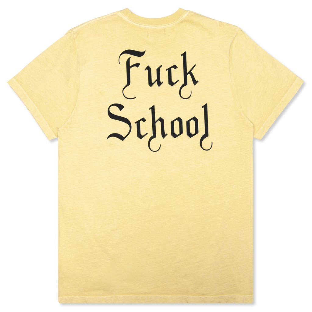 Fuck School Tee - Sea Mist