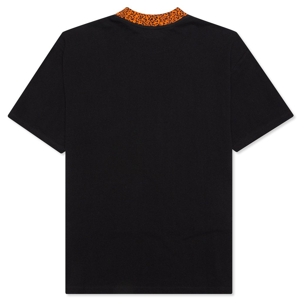 Contrast Ringer Tee - Black