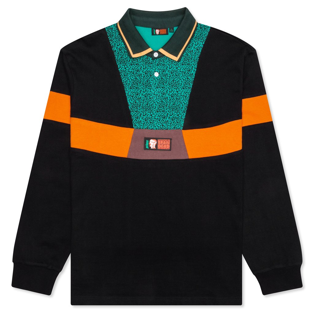 Invert L/S Rugby - Black