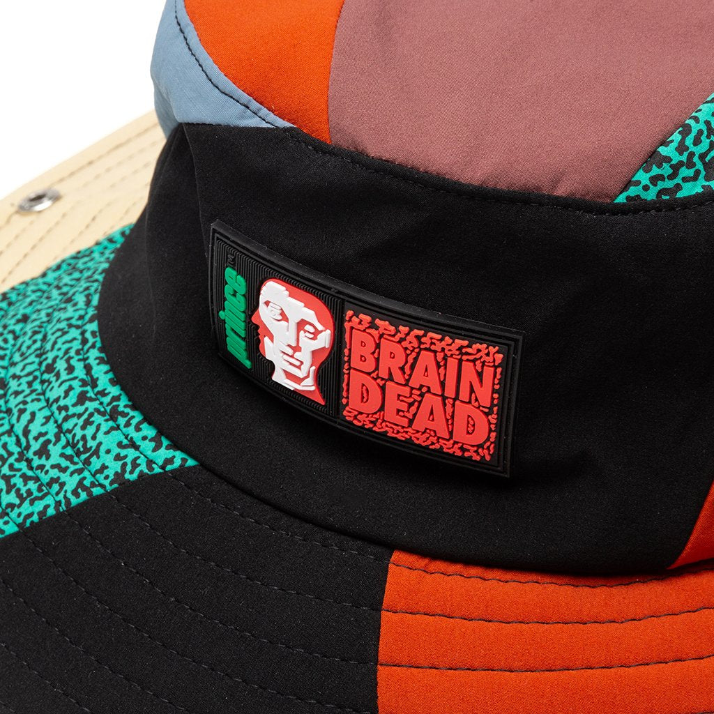 Pieced Bucket Hat - Black