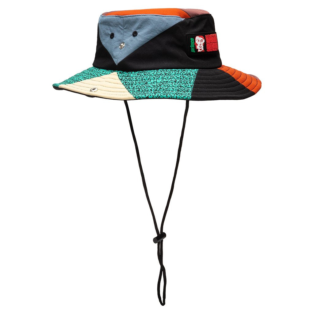 Pieced Bucket Hat - Black