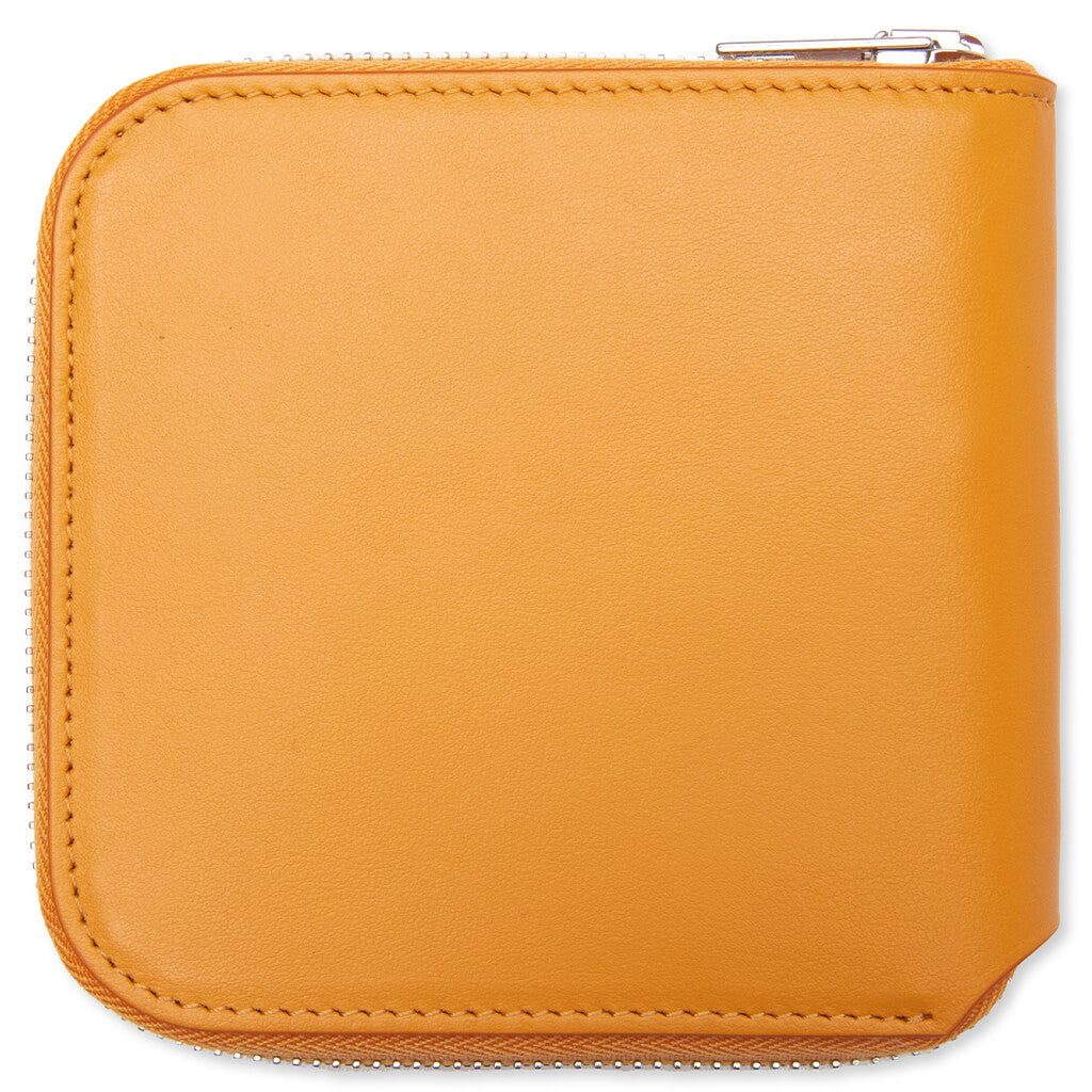 Zipped Wallet - Pumpkin Orange