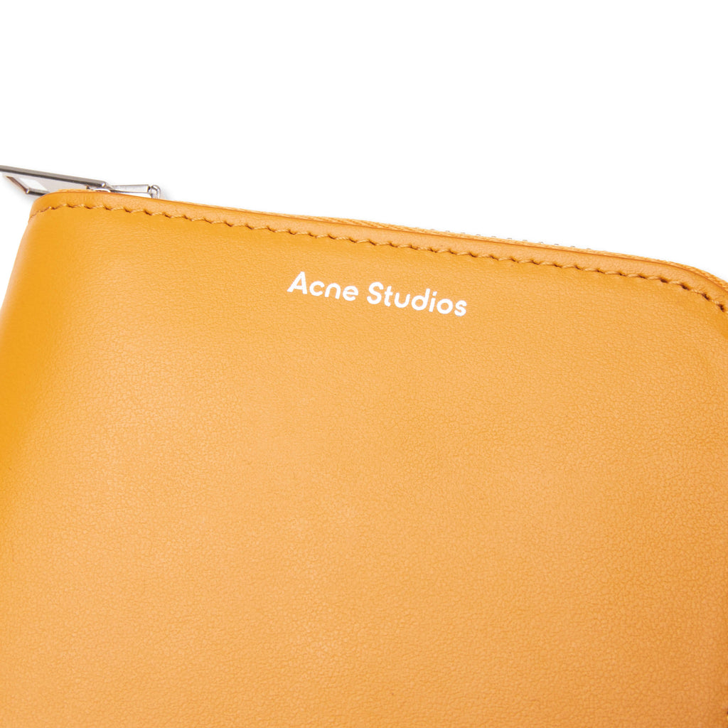 Zipped Wallet - Pumpkin Orange