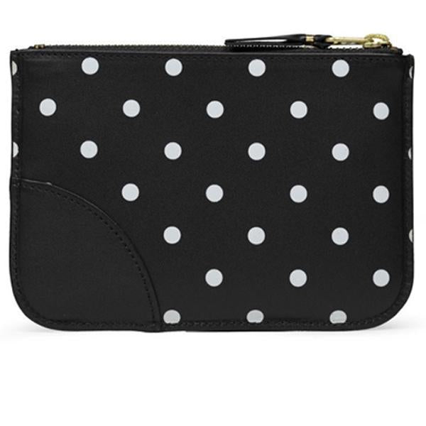 Comme des Garcons SA8100 Polka Dots Wallet - Black