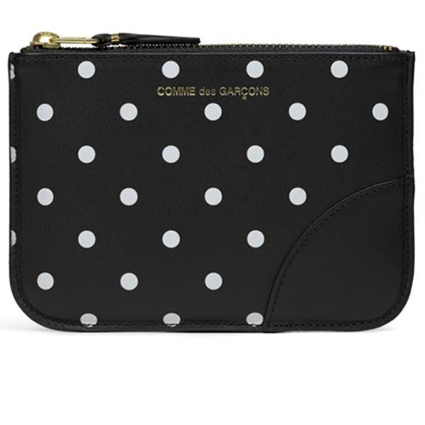 Comme des Garcons SA8100 Polka Dots Wallet - Black
