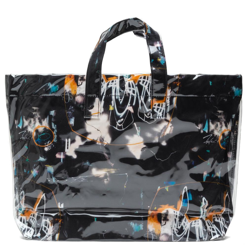 Wide Tote Bag - Black