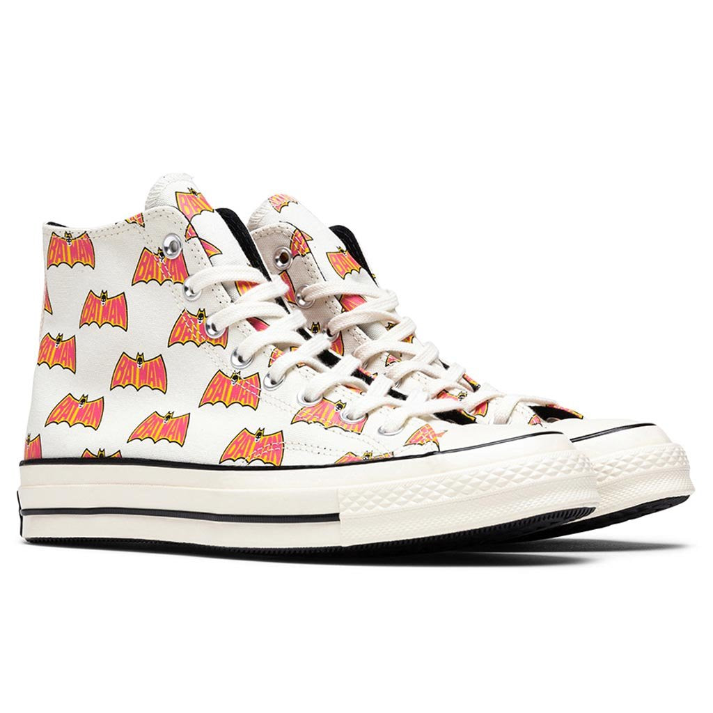 Chuck '70 Hi - Egret/Pink
