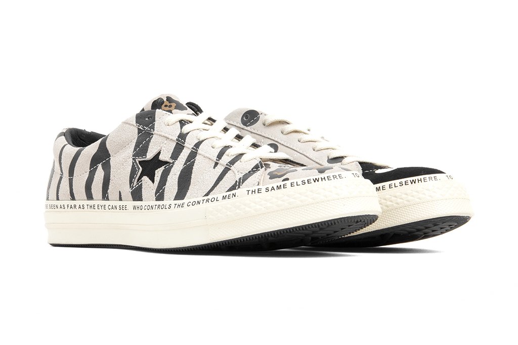 One Star Ox - Egret/Black/Multi