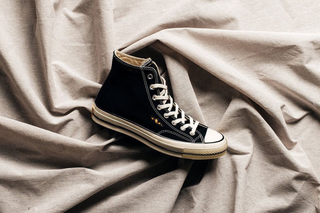 Chuck '70 Hi - Black/Sunset Gold/Egret