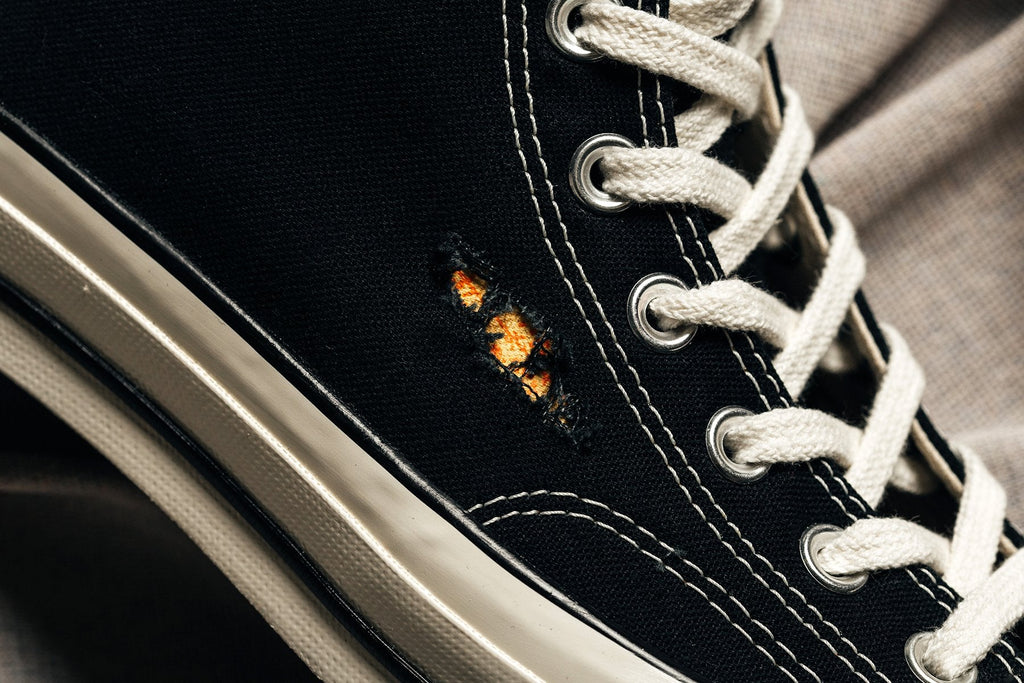 Chuck '70 Hi - Black/Sunset Gold/Egret