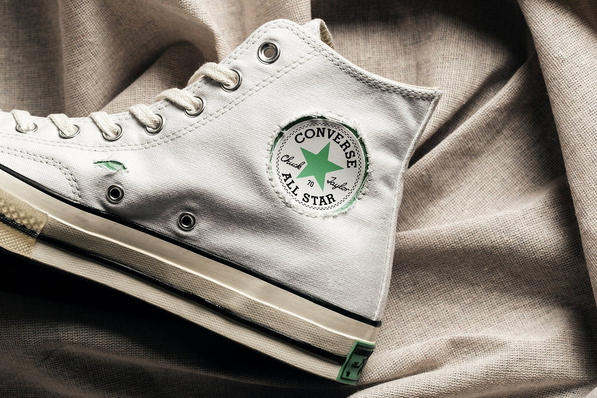 Chuck '70 Hi - White/Absinthe Green/Egret